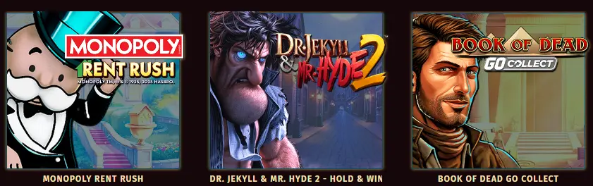 Jackpots, bonus et fonctionnalités TROPEZIA PALACE
