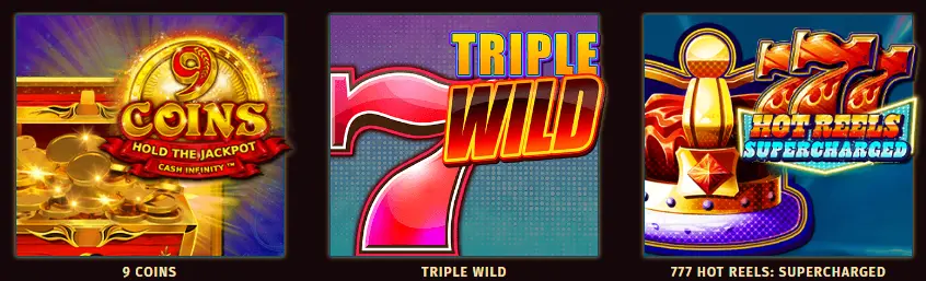 Jeux disponibles sur TROPEZIA PALACE