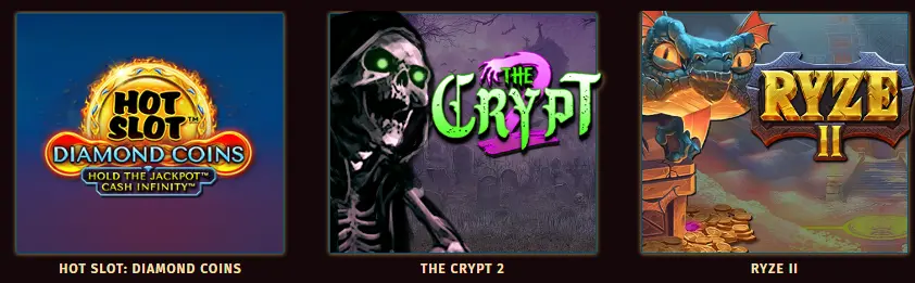 Types de bonus disponibles TROPEZIA PALACE
